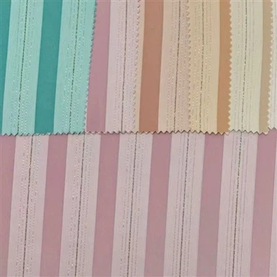Kif taħsel u tieħu ħsieb Luster Satin Stripe Fabric?