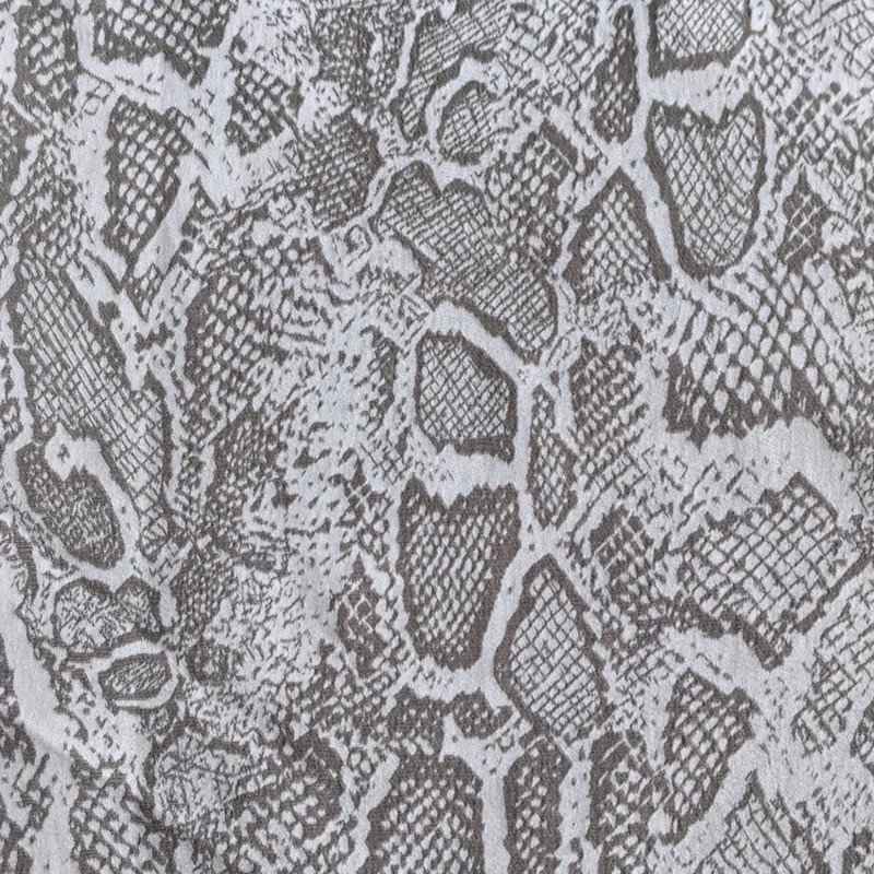Silver Snake Jacquard Fabric 3 Silver Snake Jacquard Fabric 3